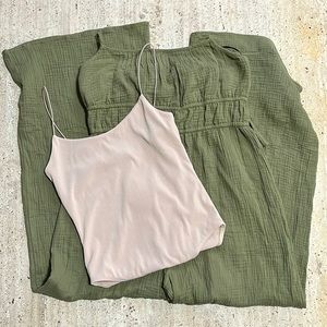 NWT Forever21 Jumpsuit Size: XL and Bodysuit Size: L